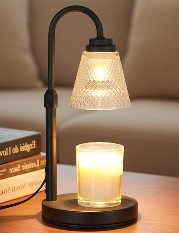 Candle Warmer Lamp with Timer Dimmer, Birthday Gifts for Mom Women Friend Sister, House Warming Gifts, Wax Melt Warmer