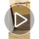 Laundry Basket,Woven Cotton Rope Laundry Hamper,Versatile Storage for Dirty Clothes,Baby Toys,and Blankets in Bathroom, Nursery,and Living Room (Brown, 60L)