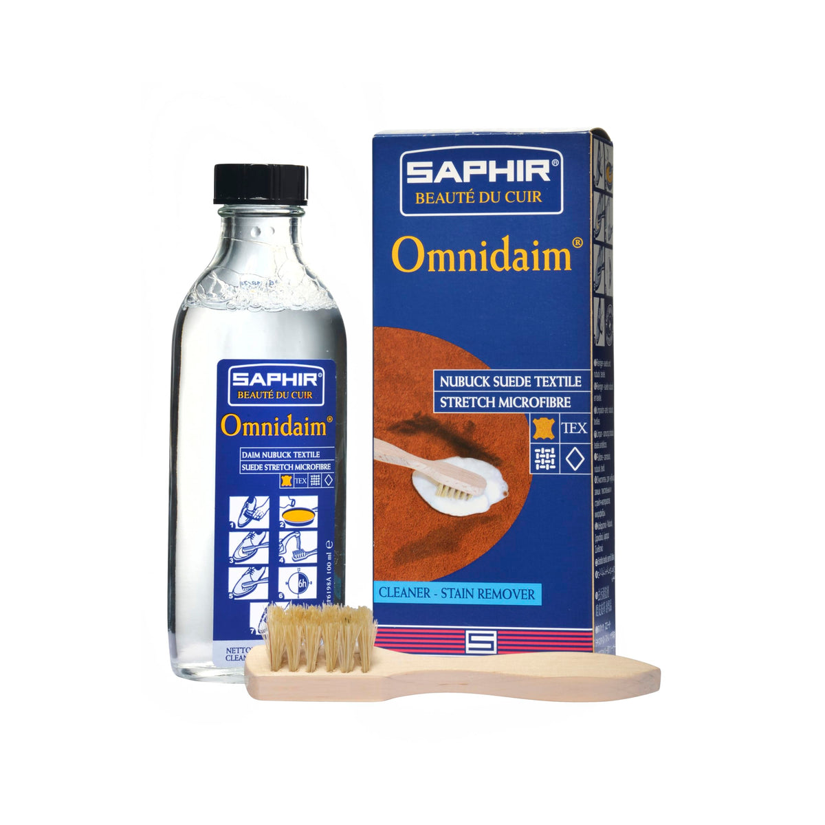 Saphir Cleaner Suede Nubuck Leather Omnidaim