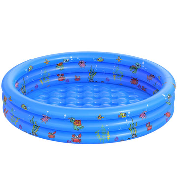 Garden Round Inflatable Baby Swimming Pool, Portable Inflatable Child/Children Little Pump Pool