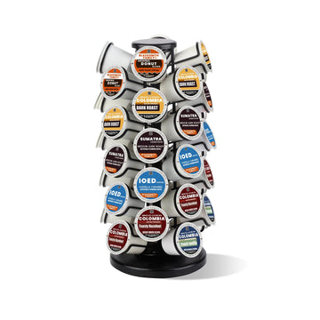K Cup Holders, K Cup Holder, K Cups Holder, K Cup Carousel, Coffee Pods Holder Storage Organizer Stand, No Assembly Required