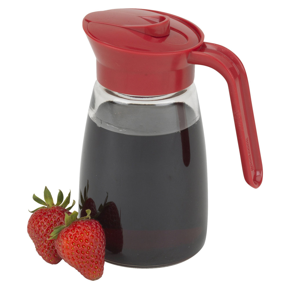 GoodCook Everyday 12 oz. Syrup Dispenser – Easy Pour Spout Waffle & Pancake Syrup Dispenser Container, Glass Syrup Bottle for Maple Syrup, Honey, Barbecue Sauce