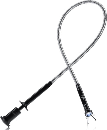 NoCry Magnetic Flexible Claw Grabber Pickup Tool with Bright LED Light - 27.7in Long Magnetic Pickup Tool, Retractable Claw Grabbing Tool