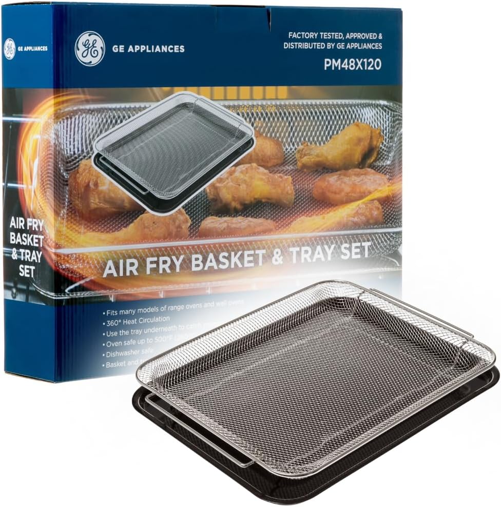 GE Appliances Air Fry Basket & Tray Set, PM48X120