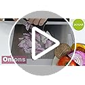 JAYVAR Onion Holder for Slicing, Onion Cutter Vegetable Chopper, Stainless Steel Tomato Slicer Vegetable Cutter for Potato, Avocados, Eggs, Food Slicer Assistant Tool for Fruit Lemon and Meat