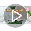 Lueumxc 40 Pack Plastic Ribbed Wine Glasses, 14Oz Origami Disposable Wine Glasses Unbreakable Clear Plastic Cocktail Glasses Recyclable Shatterproof Reusable Wine Cups (14oz 40pack)