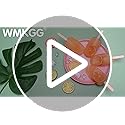 WMKGG Popsicle Silicone Molds Set, 2 PCS Ice Cream Molds with 50 Wooden Sticks for Cake Pop, Ice Pop, Cakesicles (Standard Size/Pink)