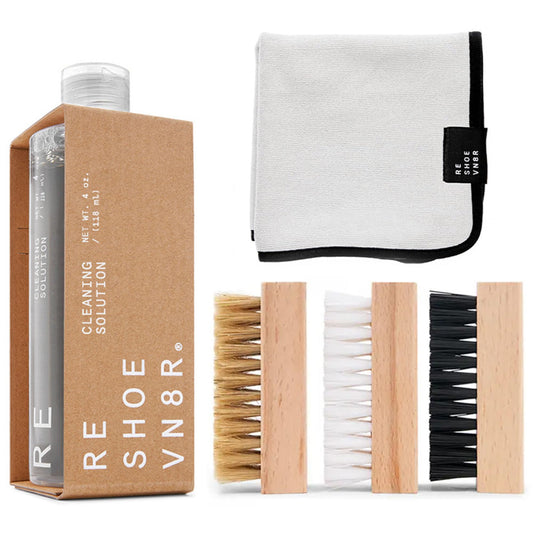 RESHOEVN8R Shoe Cleaner Kit and Sneaker Cleaner Sets - Cleaning Kit Solution for Sneakers, Mesh, Canvas, Suede, Knit, Leather