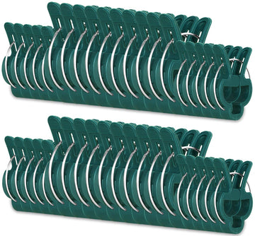 Yinghezu 40 Pcs Plant Support Clips, Flower and Vine, Garden Tomato Plant Support Clips for Supporting Stems, Vines Grow Upright Climbing, Tool