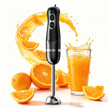 Immersion Blender Handheld, Corded Electric Blenders Portable Stick Mixer with 2 Mixing Speed and Stainless Steel Blades Emulsifier