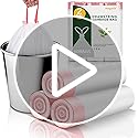 2 Gallon Small Trash-Bags Drawstring Bathroom - White Mini Garbage Bags 60 Count Plastic Unscented 7.5L Tiny Waste Basket Liners Kitchen Office Car Strong Thick Bulk Magesh