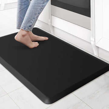 KitchenClouds Kitchen Mat Cushioned Anti Fatigue Rug 17.3"x28" Waterproof, Non Slip, Standing and Comfort Desk/Floor Mats