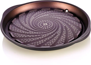 TECHEF - Korean BBQ Nonstick Grill Pan, Kbbq Grill Pan, PFOA-Free, Dishwasher Oven Safe, Made in Korea
