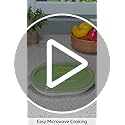 GoodCook Everyday Microwave Steamer – Vegetable & Fish Cooker, Preserves Vitamins & Nutrients, Quick Dinner & Meals, Adjustable Steam Release Vent