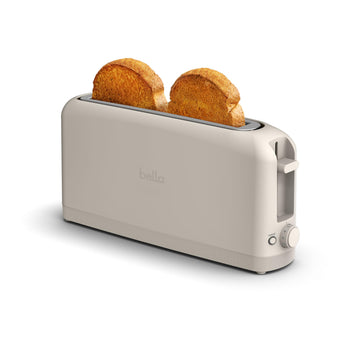 Bella 2 Slice Slim Toaster, Fits-Anywhere Kitchenware