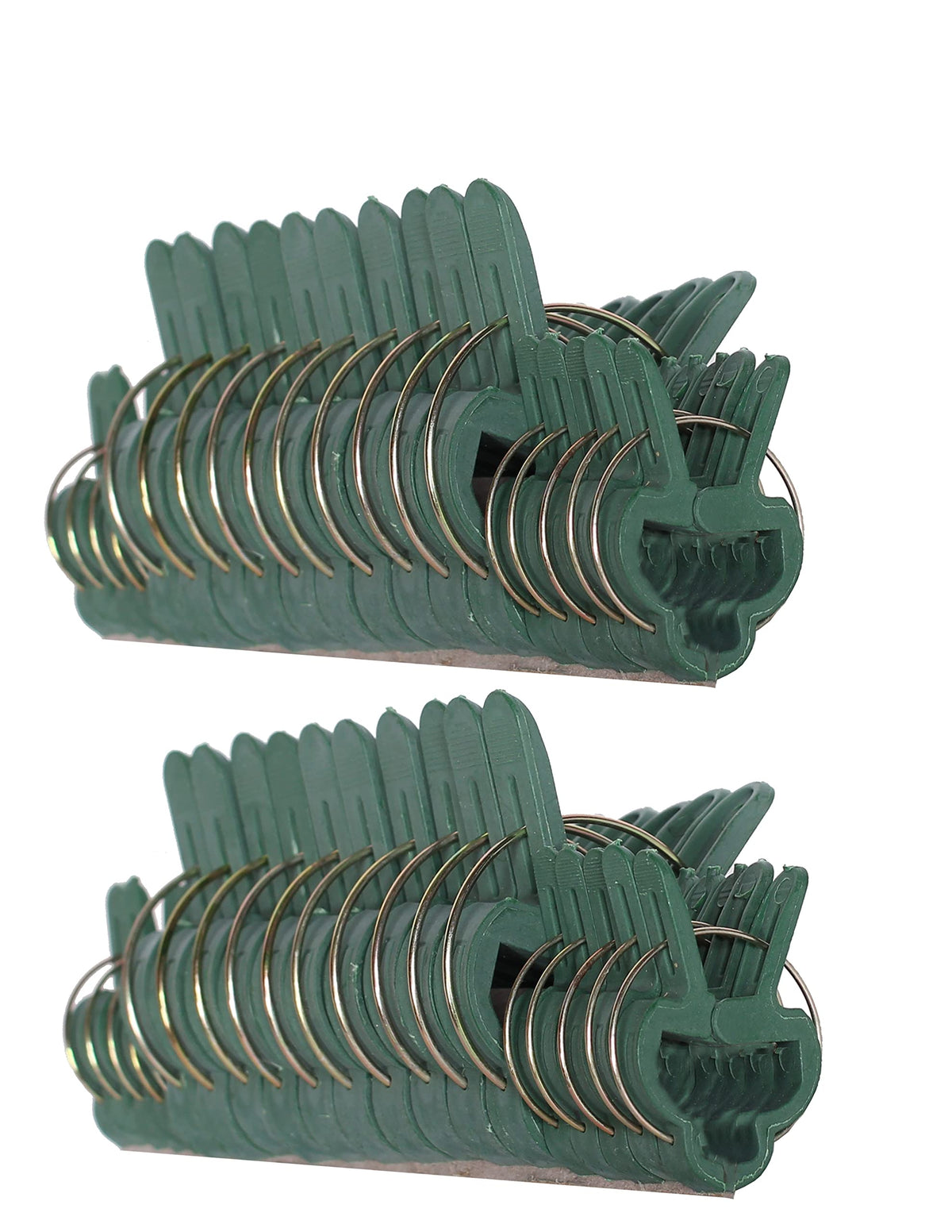 Plant Clips 40 Piece Green Gentle Gardening Plant & Flower Lever Loop Gripper Clips, Tool for Supporting or Straightening Plant Stems, Stalks, and Vines, Garden Clips, by RamPro
