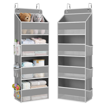 SpaceHacks 1 Pack Over The Door Organizer Hanging Storage Room Organizer