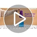 Reusable Mop Pads Compatible with Swiffer PowerMop, Microfiber Pads Refills for 13''-15'' Spray Mop, Wood Floor Replacement Refill Machine Washable for Multi-Surface Floor Cleaning, 6 Pack