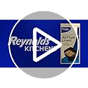 Reynolds Kitchens Air Fryer Liners Disposable, Unbleached Parchment Paper Sheets, 50 Count