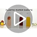NETANY Plastic 50 Oz Water Carafe with Flip Top Lid, Set of 2 Square Base Juice Containers, Clear Plastic Pitcher - for Water, Iced Tea, Juice, Beverage, Cold Brew and Mimosa Bar - HAND WASH ONLY