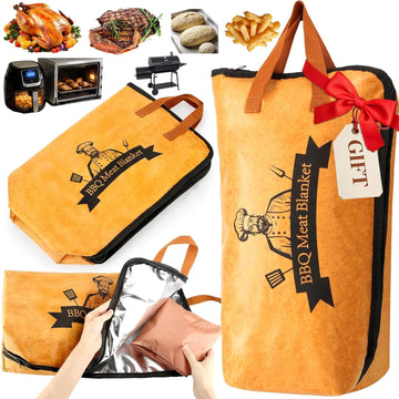 Valentines Day Gifts 21in BBQ Blanket for Resting Meat-Air Fryer/Dough/Kitchen/Smoker Accessories Party Picnic Camping-Insulated Bag