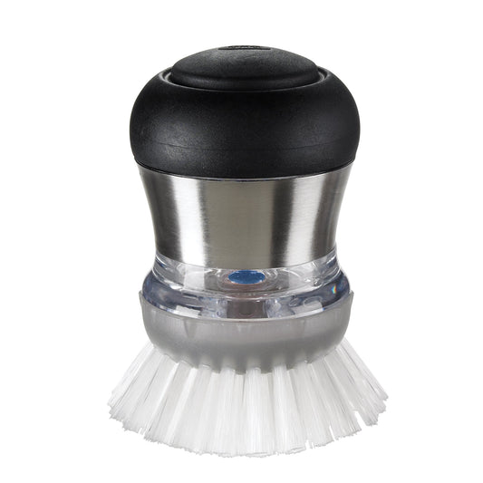 OXO Steel Soap Dispensing Palm Brush