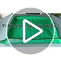 39.5" X 31.5" Large Repotting Mat for Indoor Plants Transplanting and Dirt Control Portable Potting Tray Plant Gifts for Plant Lovers Gardening Gifts for Women & Men