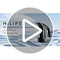 HiLIFE Steamer for Clothes, Portable Handheld Design, 240ml Big Capacity, 700W, Strong Penetrating Steam, Removes Wrinkle, for Home, Office(ONLY FOR 120V)-Black