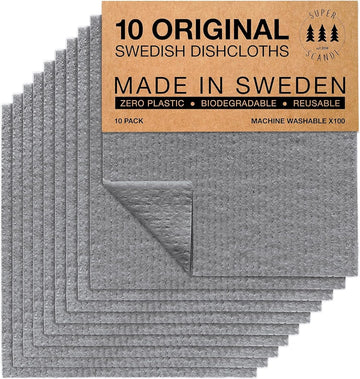 JOYMOOP 18 Pack Microfiber Cleaning Cloth, Kitchen Towels for Dish Drying Washing, Absorbent Streak Free Lint Free Rags for Cleaning
