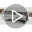 SNTD Dish Drying Rack - Small Dish Rack for Kitchen Counter, Stainless Steel Dish Drainer with Utensil Holder and Drainboard, 11" W x 15" L (Black)