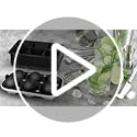 ROTTAY Ice Cube Trays (Set of 2), Sphere Ice Ball Maker with Lid & Large Square Ice Cube Maker for Whiskey, Cocktails and Homemade, Keep Drinks Chilled Black
