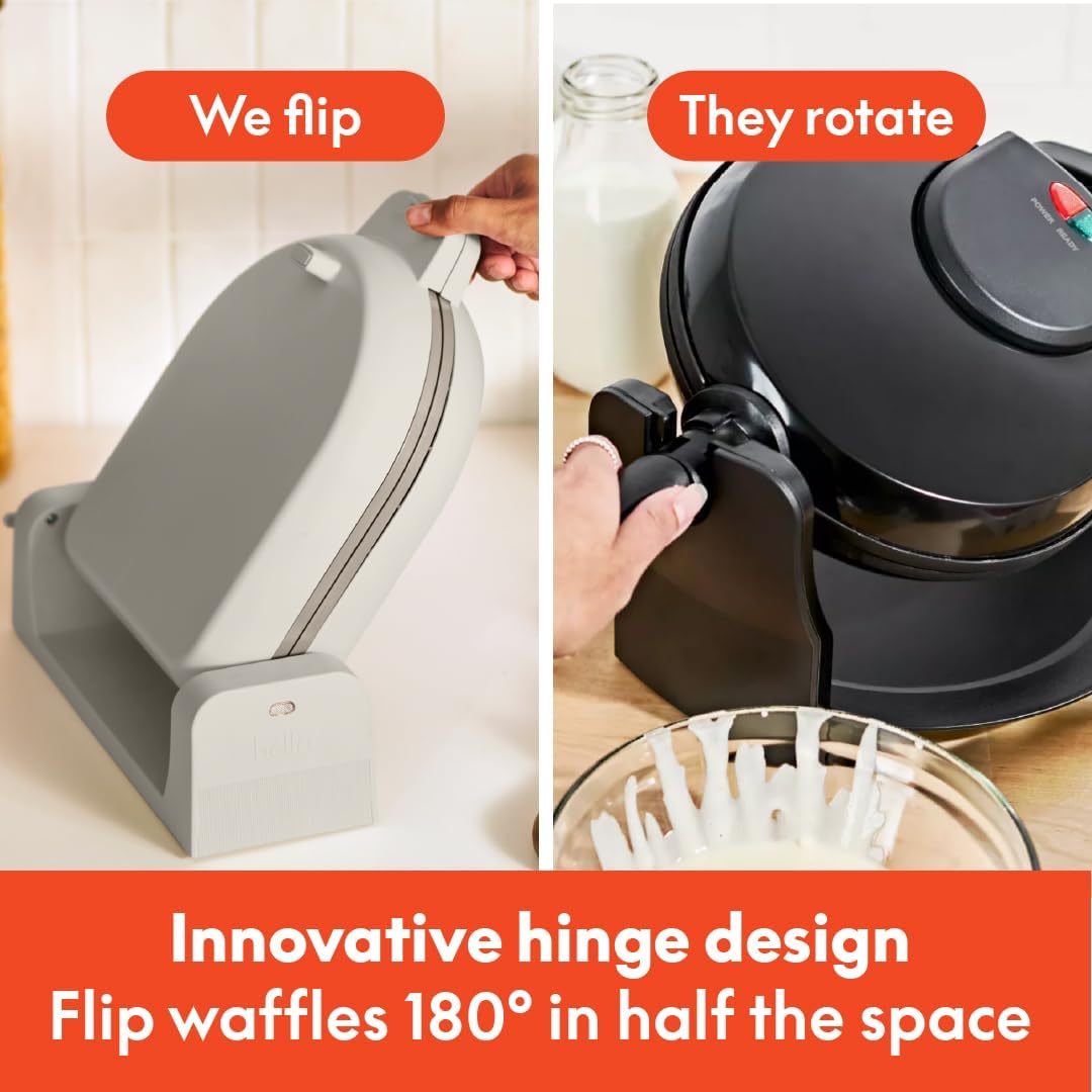 Bella Flip & Store Waffle Maker with Nonstick Coating