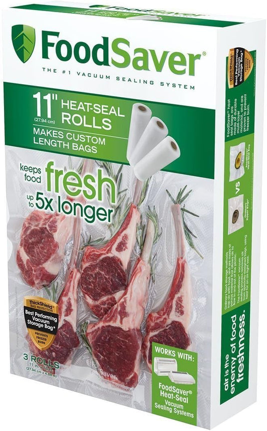 FoodSaver Custom Fit Vacuum Sealer Bags, Airtight Storage
