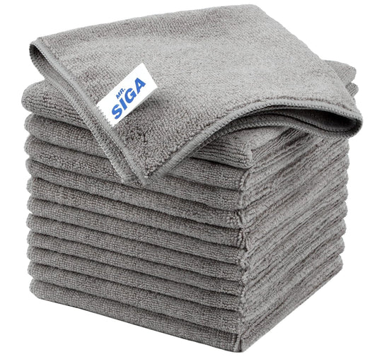 MR.SIGA Microfiber Cleaning Cloth, Microfiber Towels