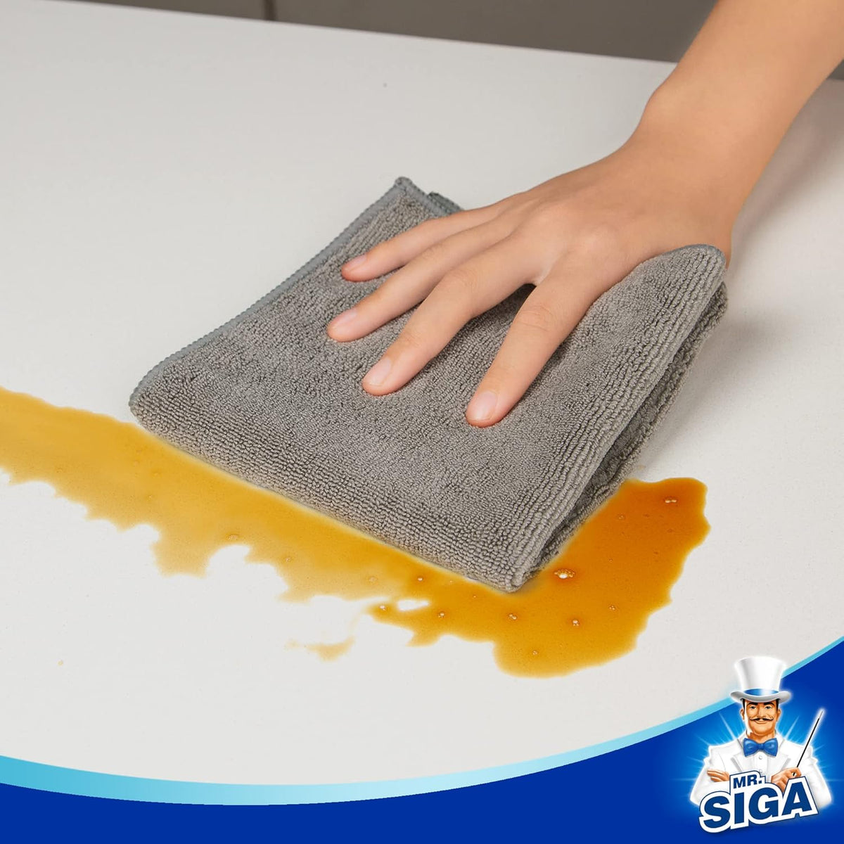 MR.SIGA Microfiber Cleaning Cloth, Microfiber Towels